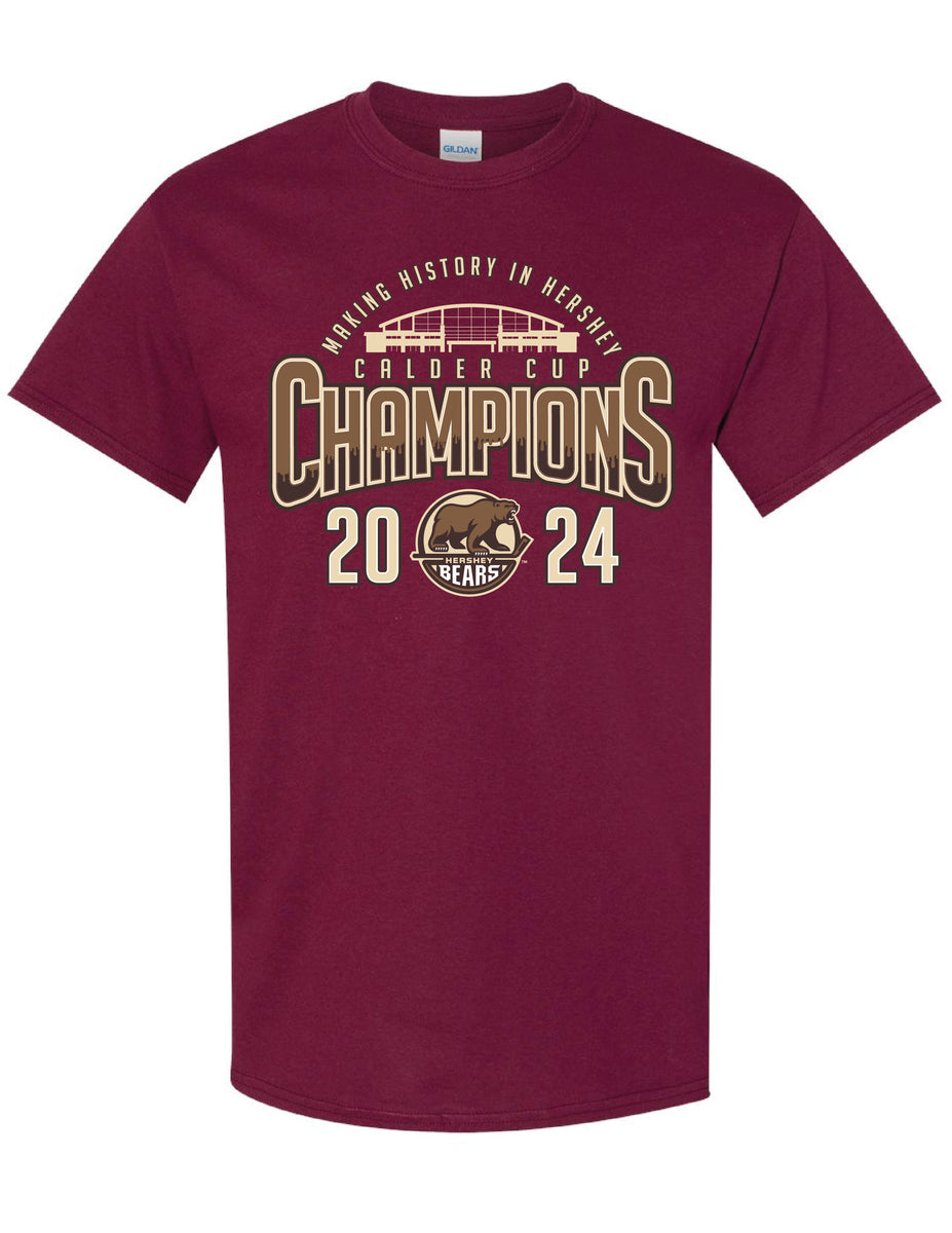 Hershey Bears 2024 Calder Cup Champions History in Hershey TShirt