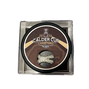 Hershey Bears 2024 Calder Cup Champions Goal Net Puck