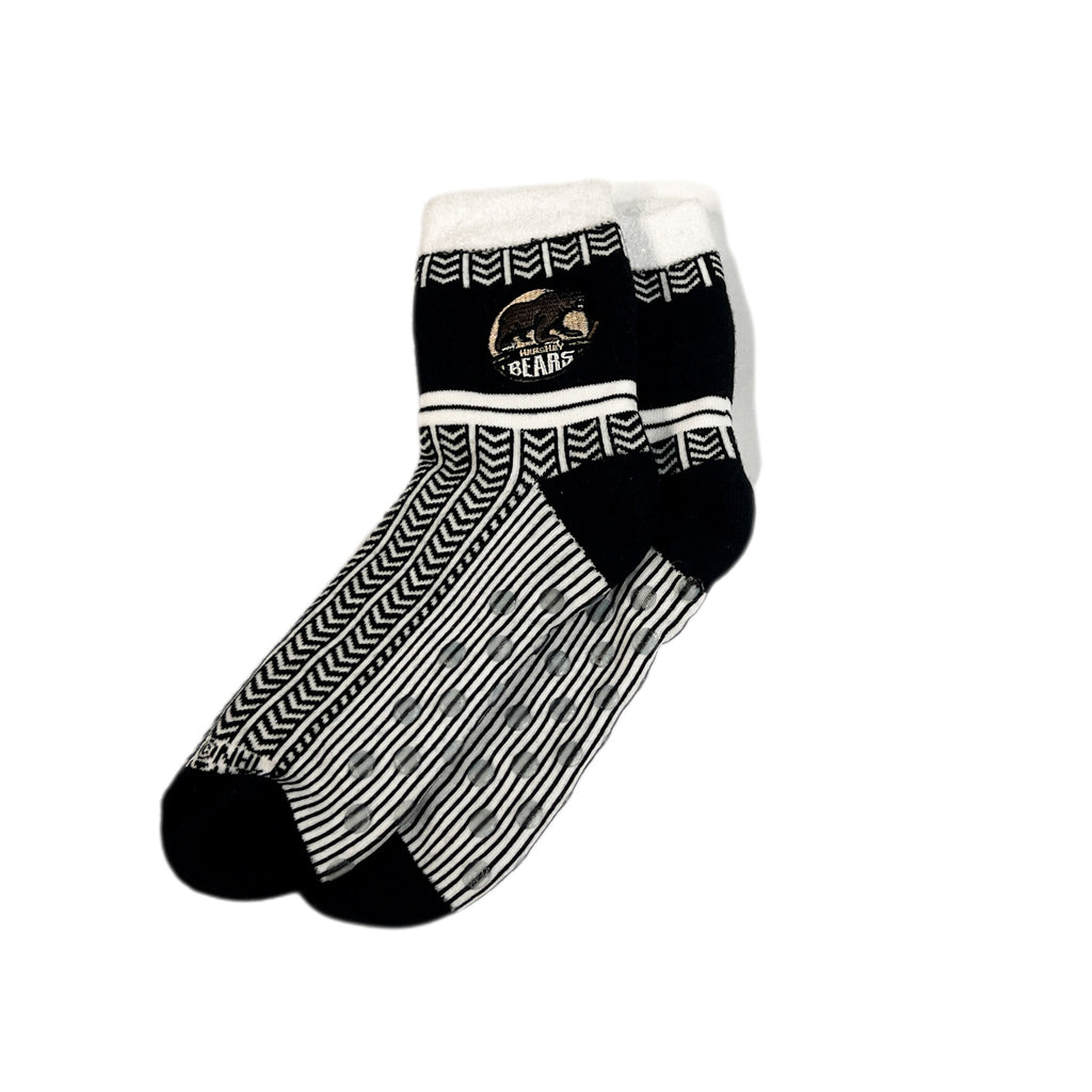 Hershey Bears Cozy Black Lined Socks