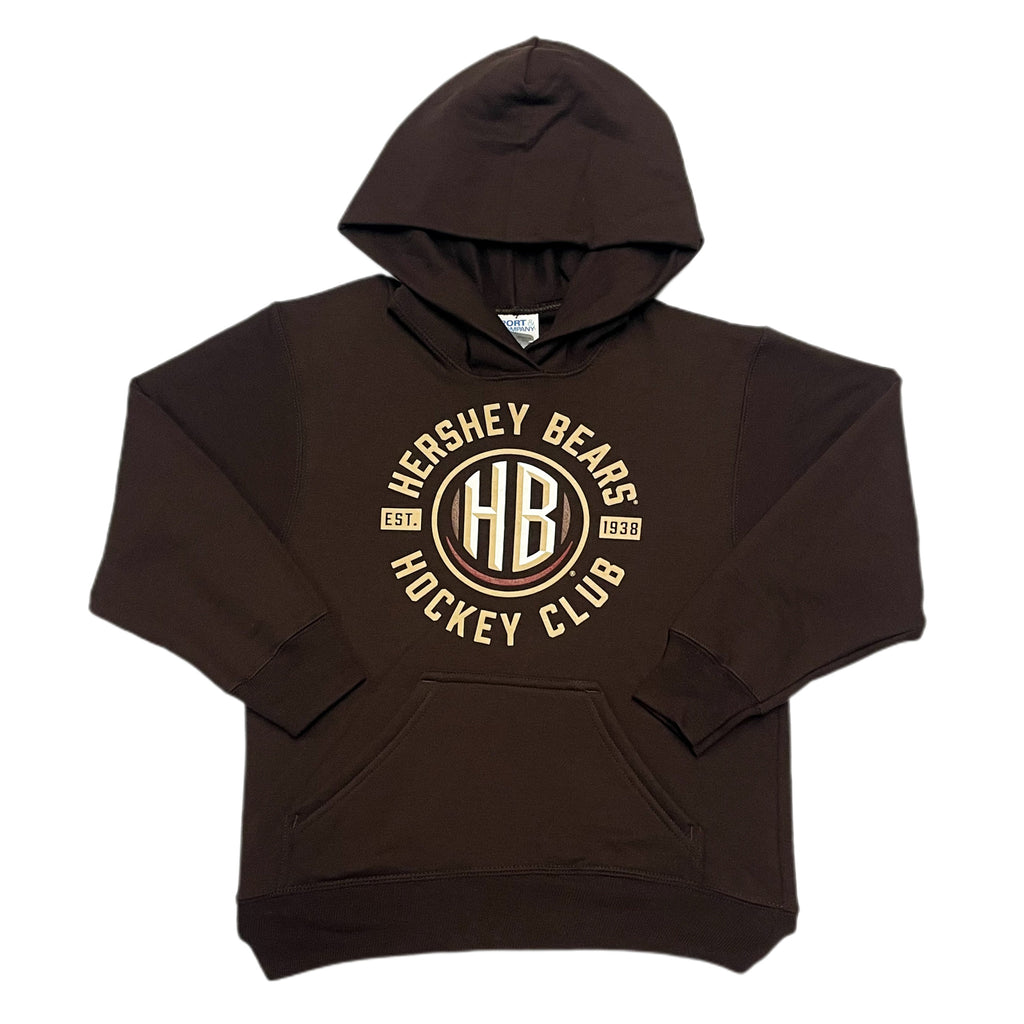 Hershey Bears Hockey Club Brown Youth Sweatshirt