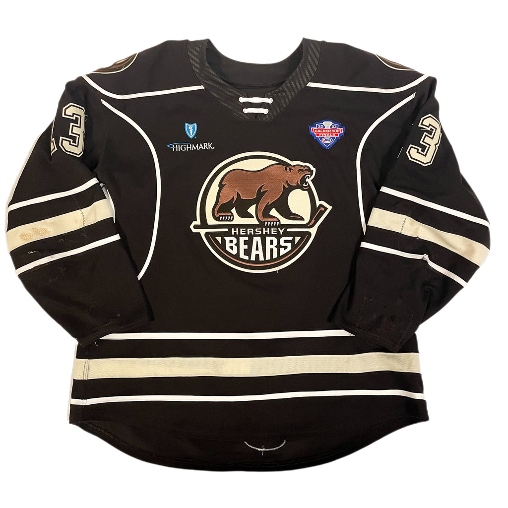 Hershey Bears Authentic Calder Cup Championship Game Worn Jersey