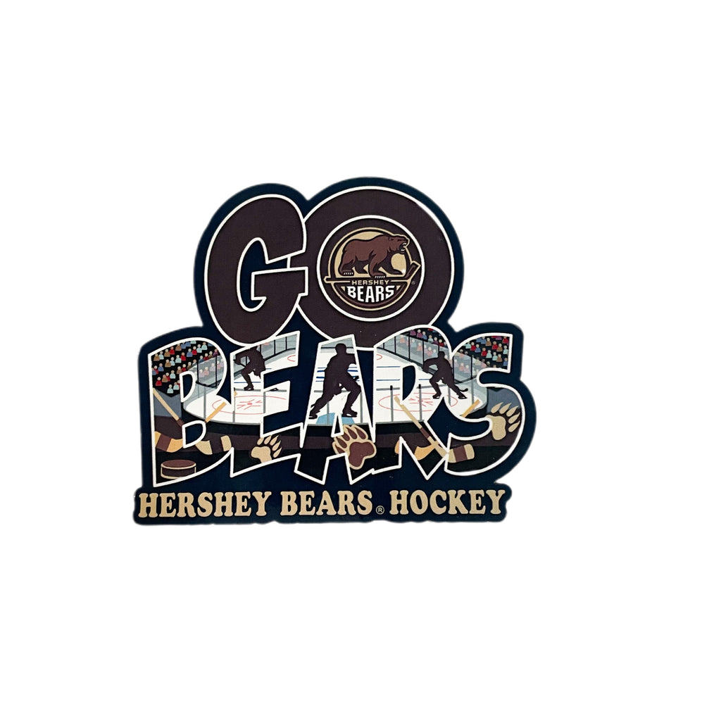 Hershey Bears GO BEARS Magnet