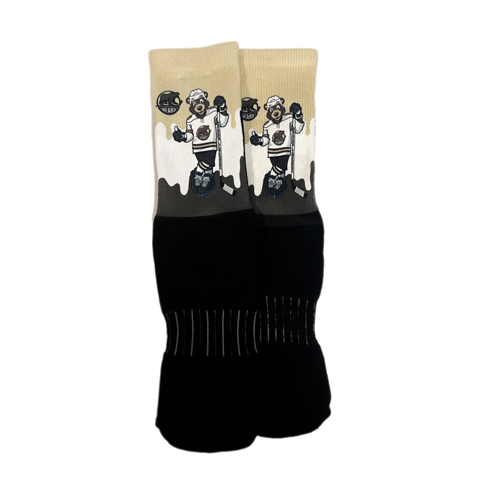 Hershey Bears Youth Coco Drip Socks