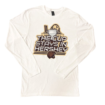 Hershey Bears 2024 Calder Cup Playoffs The Cup Stays Long Sleeve T-Shirt