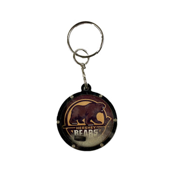 Hershey Bears Snow Globe Keychain